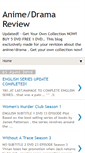 Mobile Screenshot of animedrama.blogspot.com