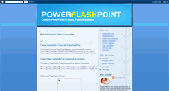 Desktop Screenshot of powerflashpoint.blogspot.com