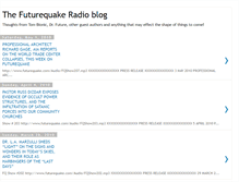 Tablet Screenshot of futurequakeradio.blogspot.com