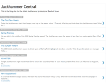 Tablet Screenshot of jackhammerbaseball.blogspot.com