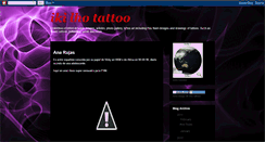 Desktop Screenshot of ikilhotattoo.blogspot.com