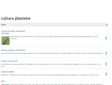 Tablet Screenshot of culturaplantelor.blogspot.com