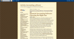 Desktop Screenshot of accountingsoftwaretoomtam.blogspot.com