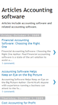 Mobile Screenshot of accountingsoftwaretoomtam.blogspot.com