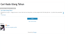 Tablet Screenshot of carikadoulangtahun.blogspot.com