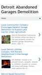 Mobile Screenshot of detroitdemolitioncontractor.blogspot.com