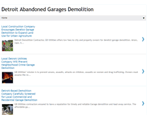 Tablet Screenshot of detroitdemolitioncontractor.blogspot.com