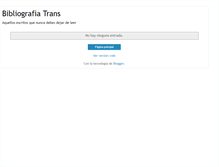 Tablet Screenshot of bibliografiatrans.blogspot.com