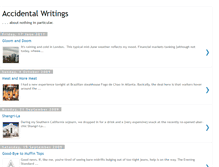 Tablet Screenshot of accidentalwritings.blogspot.com