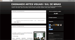 Desktop Screenshot of ensinandoartesvisuaisnosuldeminas.blogspot.com