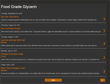 Tablet Screenshot of foodgradeglycerin.blogspot.com