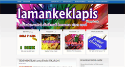 Desktop Screenshot of lamankeklapis.blogspot.com