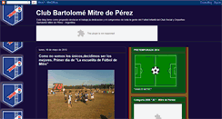 Desktop Screenshot of clubmitrefutbolinfantil.blogspot.com