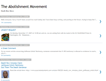 Tablet Screenshot of abolishmentmovement.blogspot.com