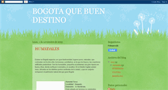 Desktop Screenshot of bogotaquebuendestino.blogspot.com