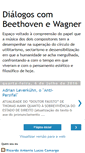 Mobile Screenshot of dialogoscombeethovenewagner.blogspot.com