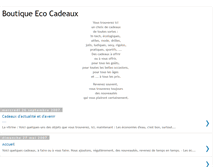 Tablet Screenshot of eco-cadeaux.blogspot.com