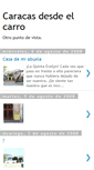 Mobile Screenshot of caracasdesdelcarro.blogspot.com
