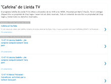 Tablet Screenshot of cafeinatvlleida.blogspot.com
