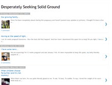 Tablet Screenshot of desperatelyseekingsolidground.blogspot.com