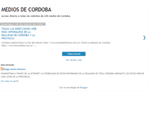 Tablet Screenshot of mediosdecordoba.blogspot.com