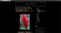 Desktop Screenshot of krislizfoto.blogspot.com