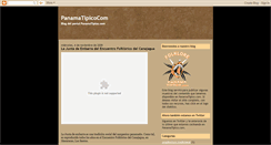 Desktop Screenshot of panamatipicocom.blogspot.com