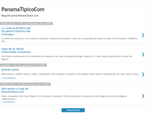 Tablet Screenshot of panamatipicocom.blogspot.com
