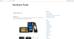 Desktop Screenshot of hardware-freak.blogspot.com