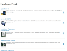 Tablet Screenshot of hardware-freak.blogspot.com