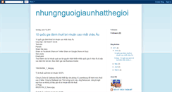 Desktop Screenshot of nhungnguoigiaunhatthegioi.blogspot.com