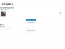 Tablet Screenshot of m-spective.blogspot.com