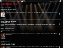 Tablet Screenshot of latindancemalaysia.blogspot.com