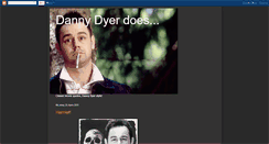 Desktop Screenshot of dannydyerdoes.blogspot.com