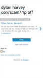 Mobile Screenshot of dylanharveycon.blogspot.com