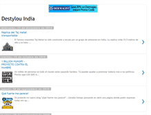 Tablet Screenshot of destylou-india.blogspot.com