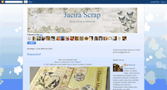 Desktop Screenshot of jacirascrap.blogspot.com