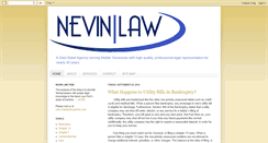 Desktop Screenshot of nevinlawfirm.blogspot.com