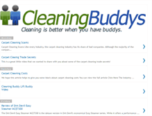 Tablet Screenshot of cleaning-buddy.blogspot.com