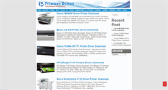 Desktop Screenshot of printersdrivercenter.blogspot.com
