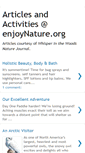 Mobile Screenshot of enjoynatureorg.blogspot.com