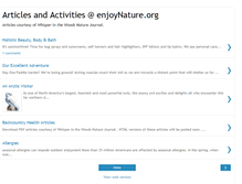 Tablet Screenshot of enjoynatureorg.blogspot.com