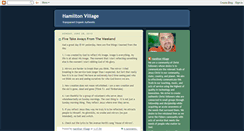 Desktop Screenshot of hamiltonvillage.blogspot.com