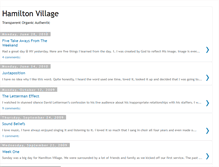 Tablet Screenshot of hamiltonvillage.blogspot.com