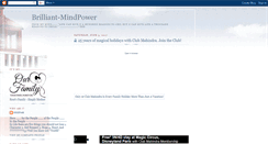 Desktop Screenshot of brilliant-thought.blogspot.com