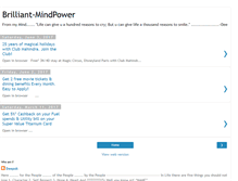 Tablet Screenshot of brilliant-thought.blogspot.com