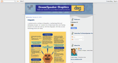 Desktop Screenshot of dreamspeakergraphics.blogspot.com