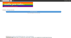 Desktop Screenshot of cumbiadetodos.blogspot.com