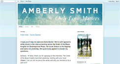 Desktop Screenshot of amberlysmith.blogspot.com