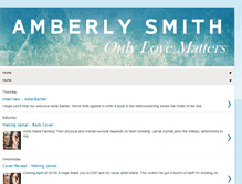 Tablet Screenshot of amberlysmith.blogspot.com
